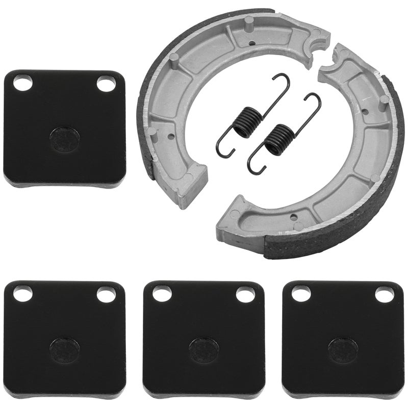 Caltric Front & Rear Brake Pads Shoes Compatible with Yamaha Bear Tracker 250 Yfm250 Yfm-250 Yfm 250 2000-2004 New - Image 5